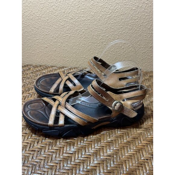 Keen Rialto II Naples Brown leather Sandals Size 9.5 - Picture 3 of 10